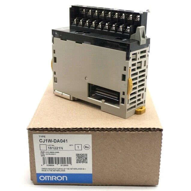New In Box Omron CJ1W-DA041 CJ1WDA041 - OMRON