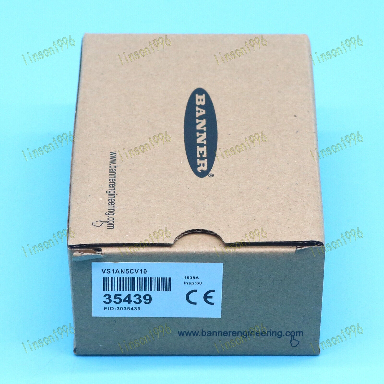 new  BANNER Photoelectric Sensor VS1AN5CV10 In Box Ship BANNER