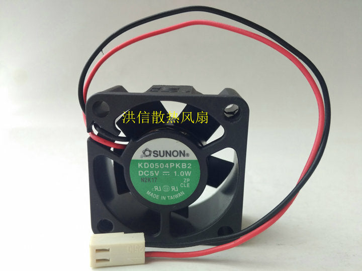 1PCS SUNON KD0504PKB2 DC5V 1.0W 4020 4CM for switch cooling fan 2pin