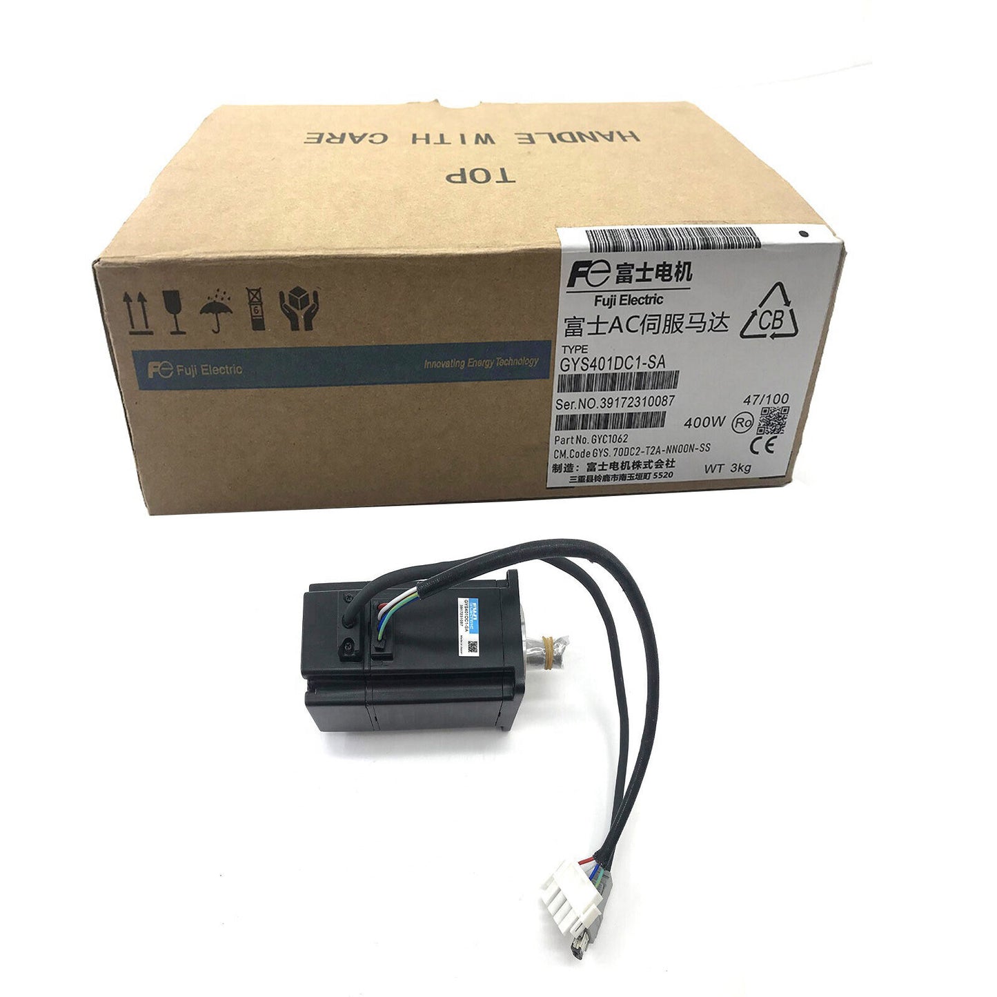 Fuji GYS401DC Servo Motor - FUJI