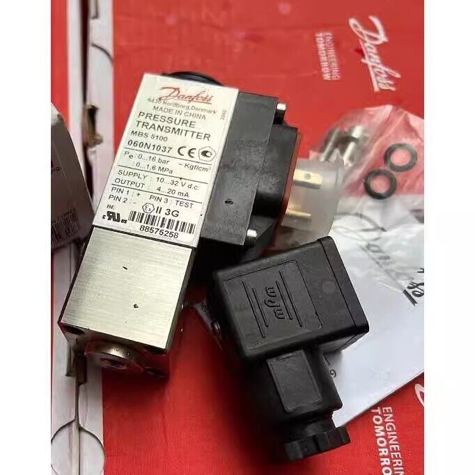 new 1pcs Danfoss MBS5100 060N1037 0-16bar Pressure Transmitter Sensor - DANFOSS