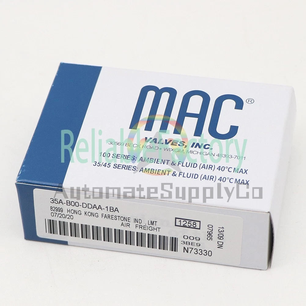 1pcs MAC solenoid valve 35A-B00-DDAA-1BA