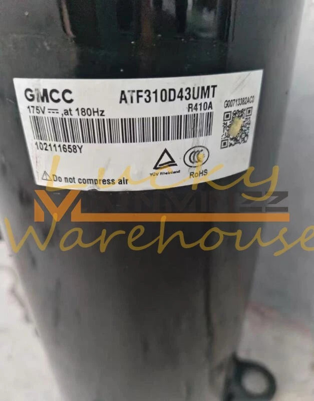 1PCS GMCC ATF310D43UMT 175VDC Compressor