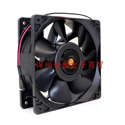 DELTA QFR1224GHE 12038 DC24V 1.41A 12CM 4-Wire Temperature Control Cooling Fan