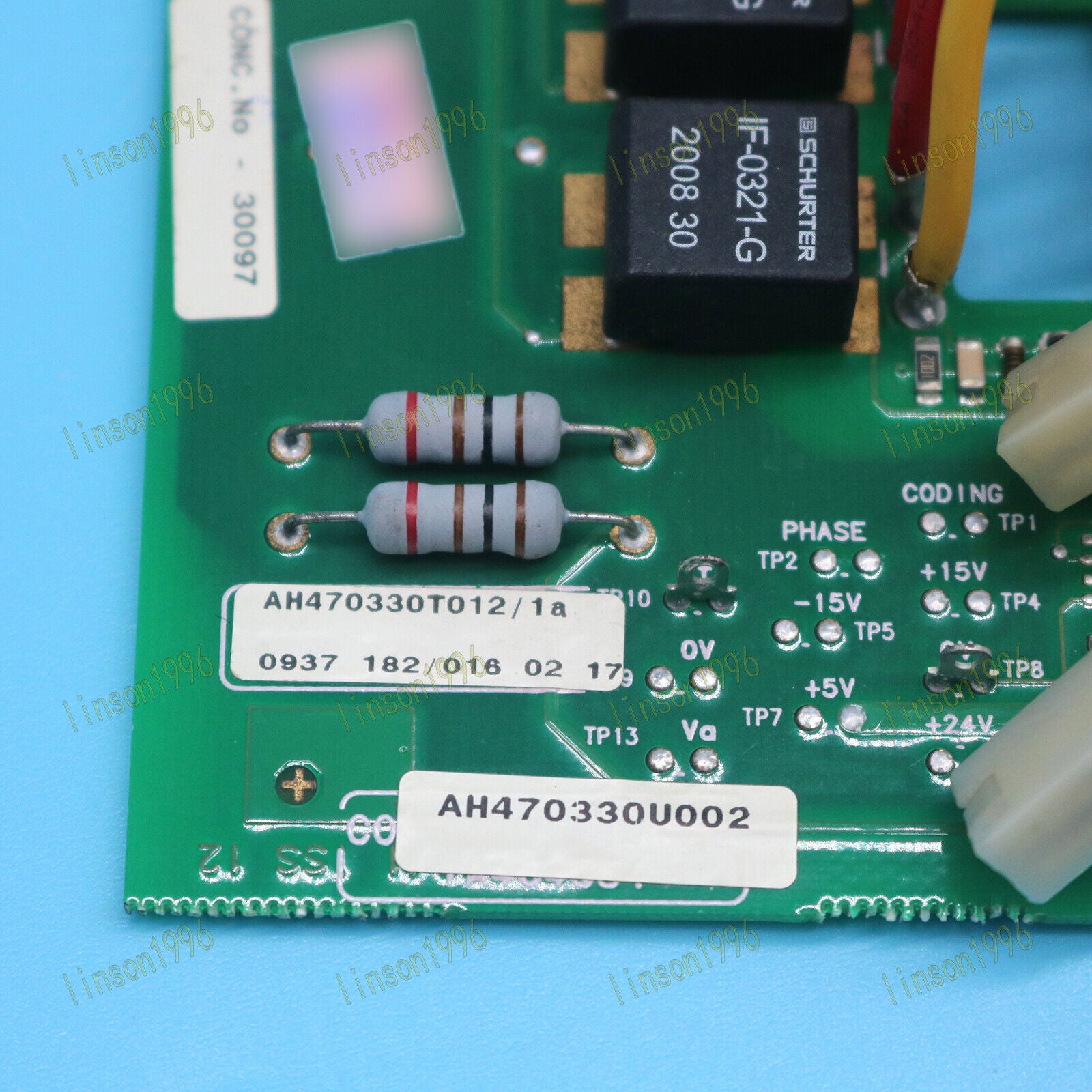 Parker AH470330T012/1A Tested PC Board - PARKER