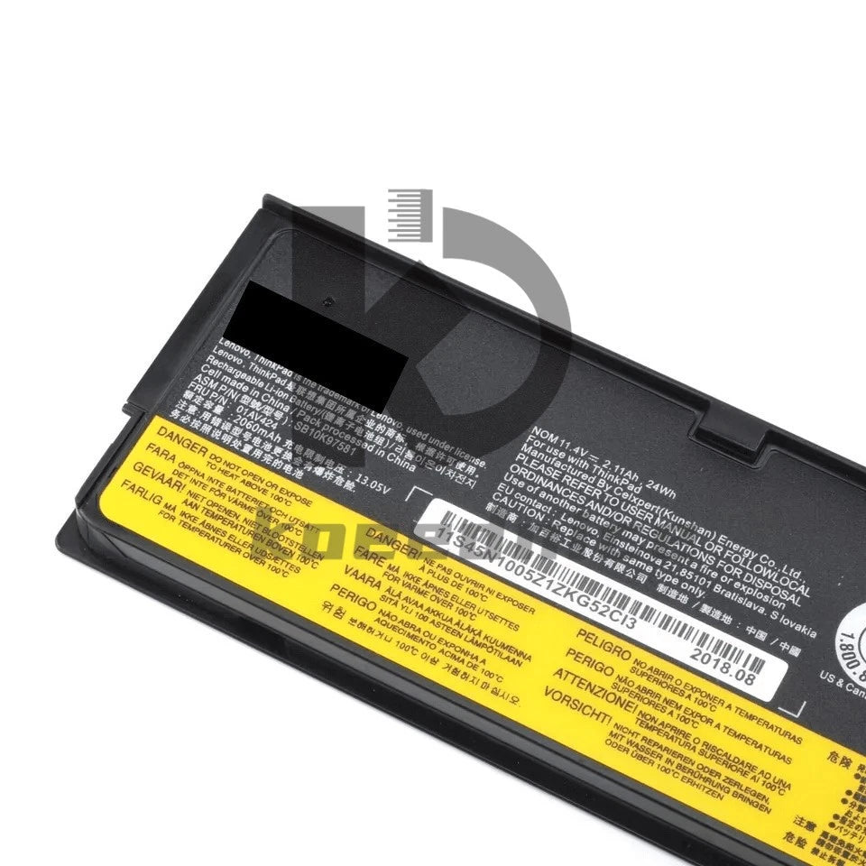 24Wh 01AV424 Battery For Lenovo ThinkPad T470 T480 P51s P52s SB10K97579