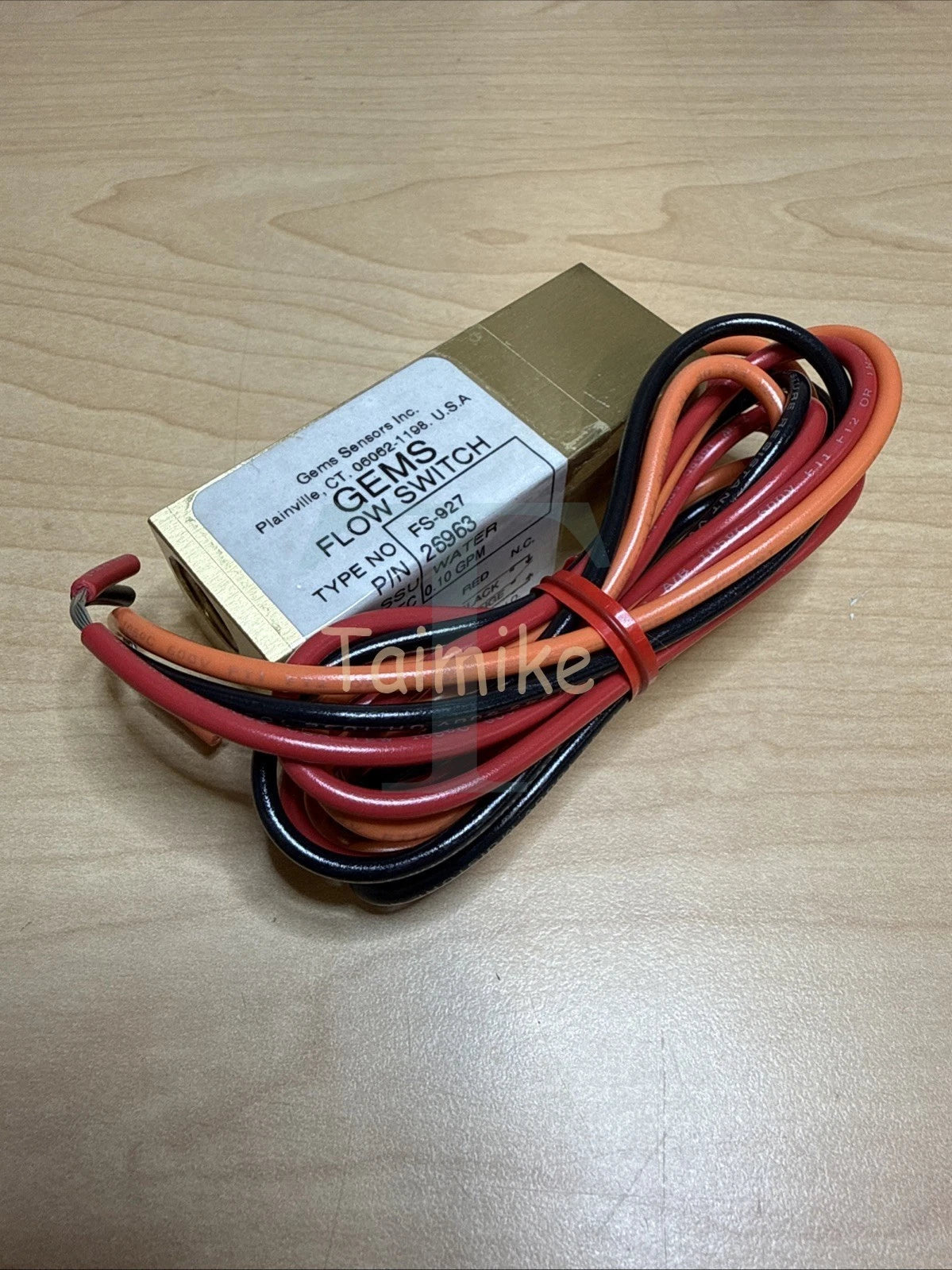 ! GEMS FS-927 Water Flow Switch 26963 0.10 GPM