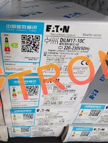 1PCS EATON MOELLER DILM17-10C(220-230V50HZ) AC contactor