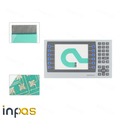 2711P-B7C22D9P - Touch Screen Glass Panel with Membrane Keypad Keyboard - NEW ONE