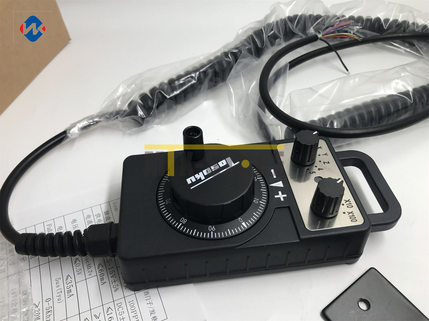 new 1pcs TOSOKU HC121 Replacement MPG Handy Pulser 4 Axis 12V for Mitsubishi CNC N