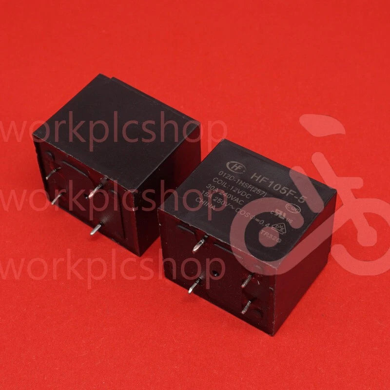 HF105F-5-012D-1HST(136) High Power Relay 30A 12VDC 4 Pins 10PCS