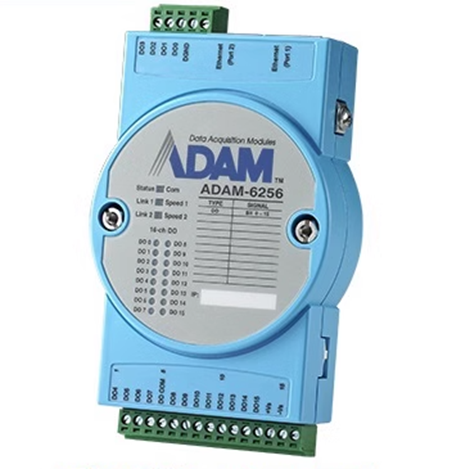 new  ADVANTECH ADAM-6256 16 Road Isolated Digital Iput Module Connector ADVANTECH