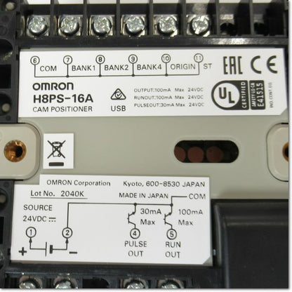 One Omron H8PS-16A Cam Positioner H8PS16A ping