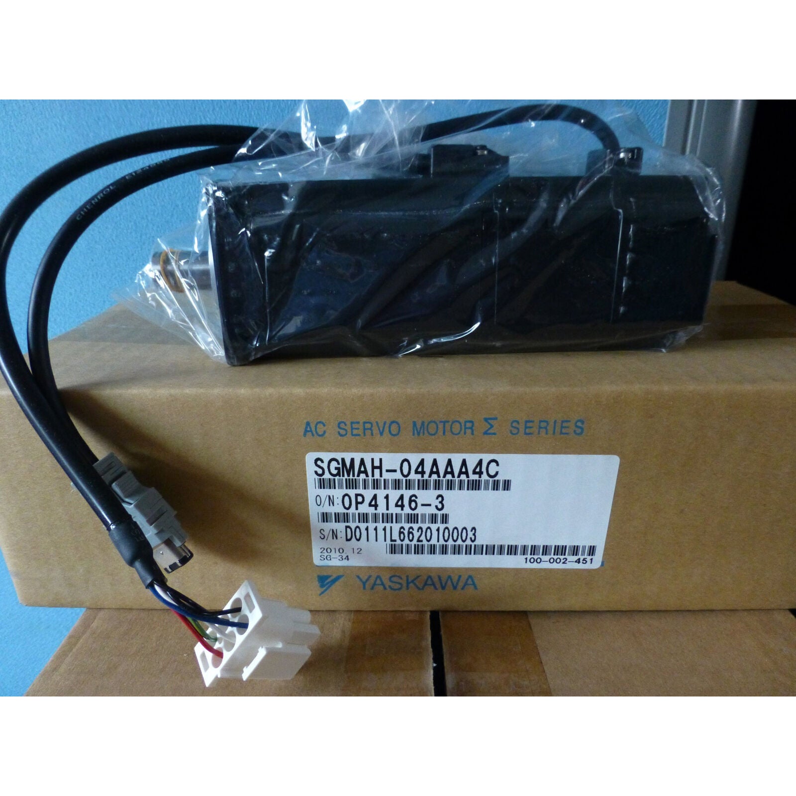 1PC Yaskawa SGMAH-04AAA4C Servo Motor Fast Ship - YASKAWA