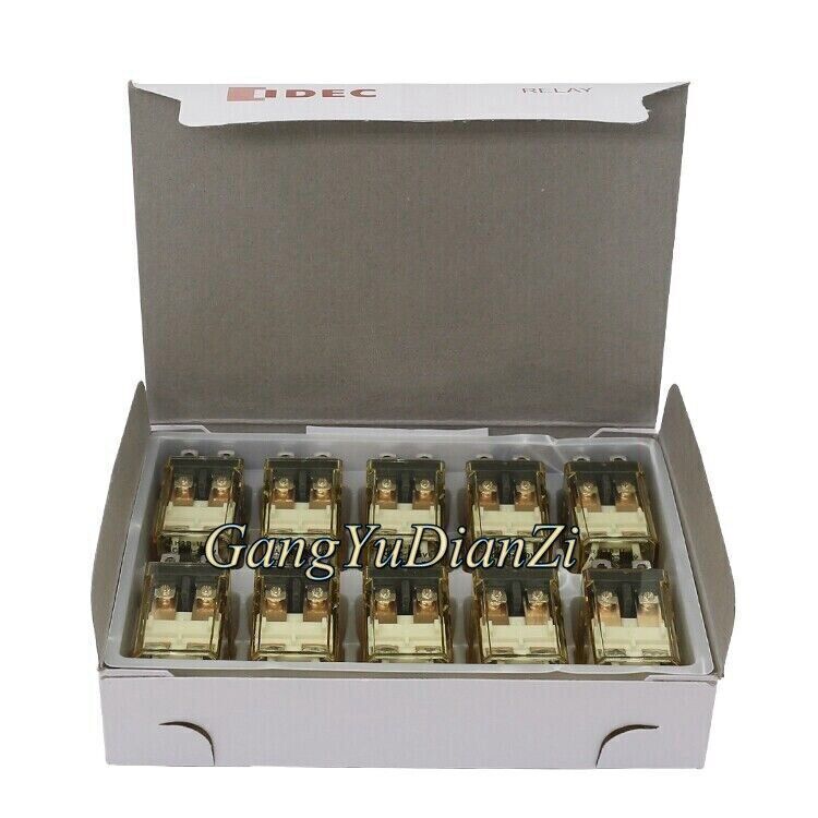 new 10PCS/BOX IDEC Intermediate Relay RH2B-UL DC12V 8 Pins 2O2C