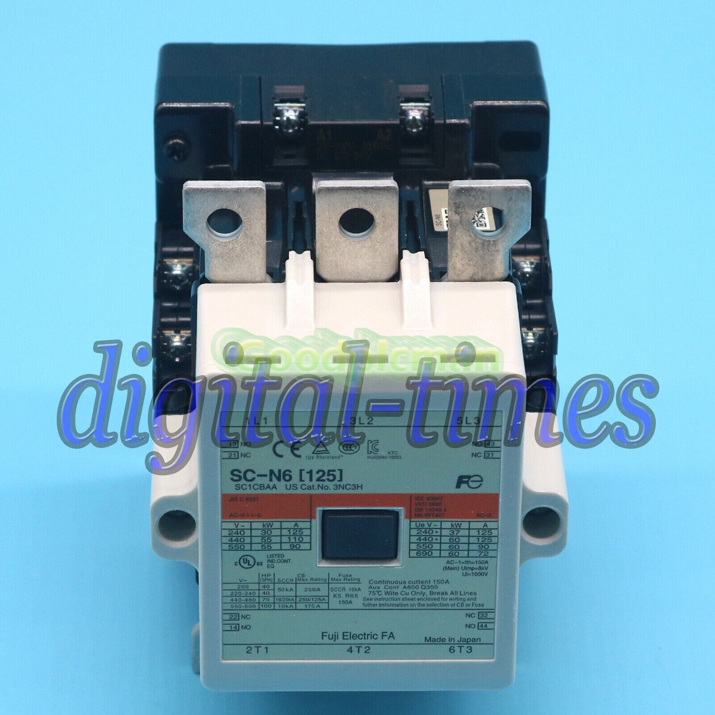 Fuji SC-N6 [125] 220V AC Contactor Quality assurance 1Pcs/