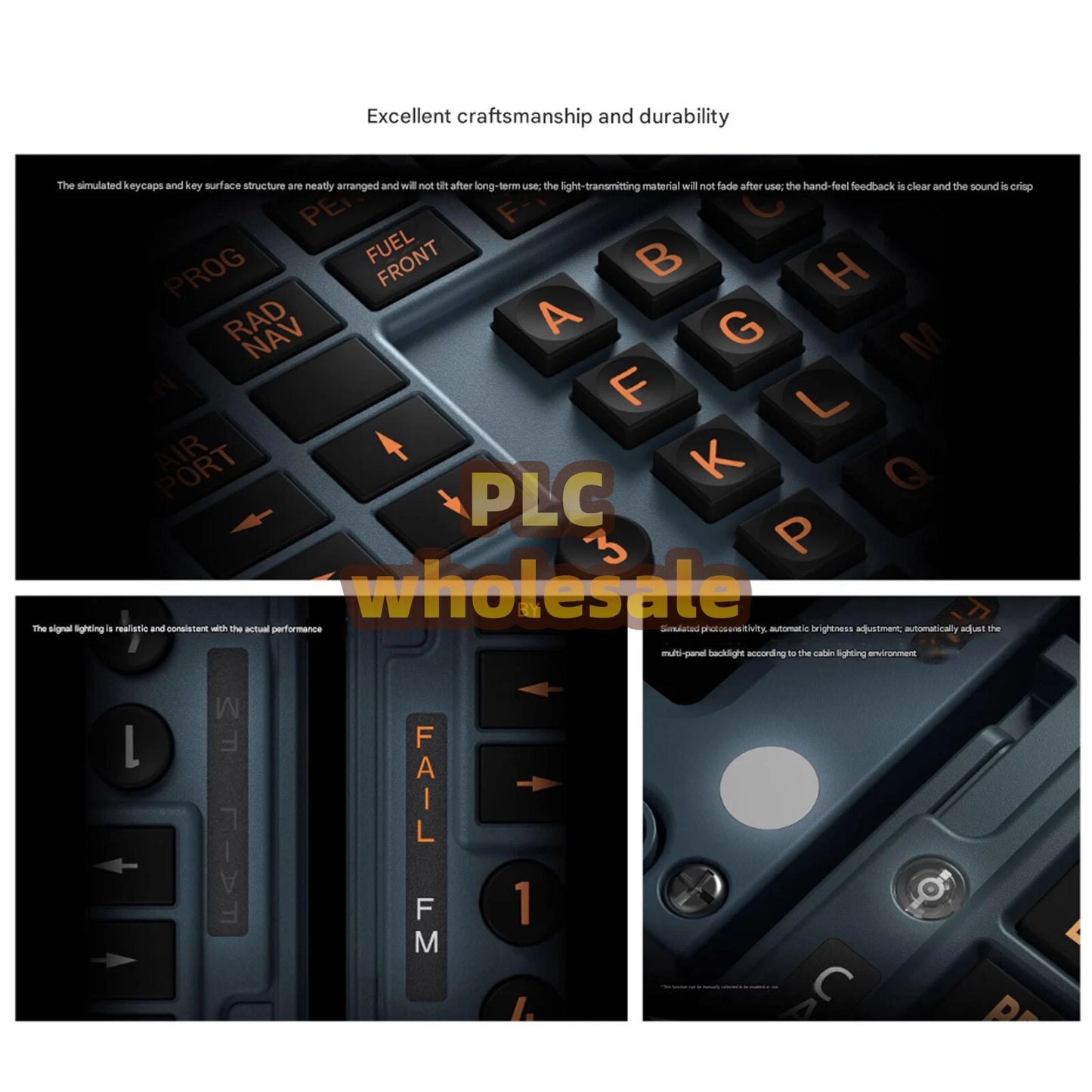 Winwing A3xx Mcdu Flight Control Panel Simulator Compatible W/ X-plane Msfs Bzsi
