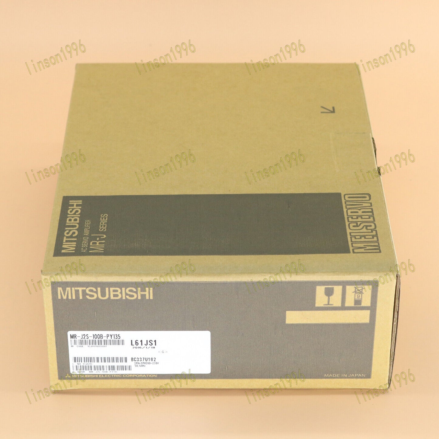 1PC MR-J2S-100B-PY135 Mitsubishi Servo Drives - MITSUBISHI