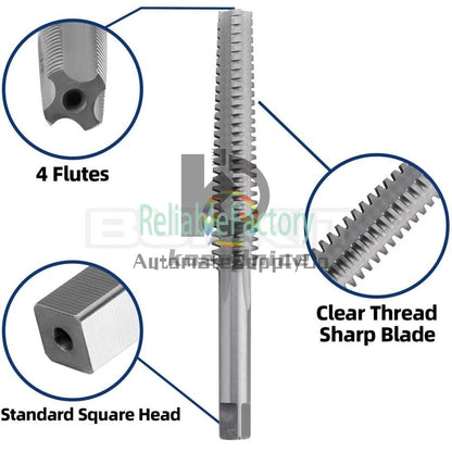 ACME 5/8"-8 Trapezoidal Tap Right Hand, HSS 5/8 x 8 Trapezoidal Thread Tap