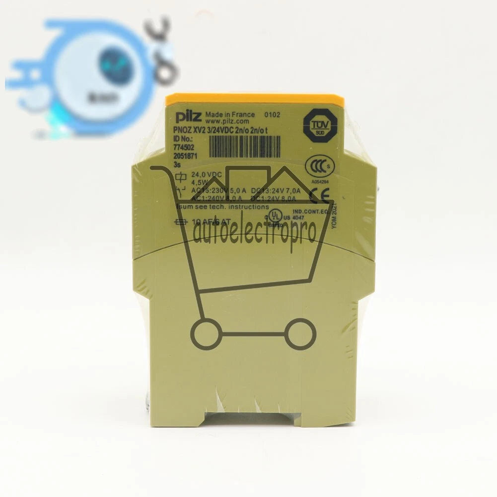 1PC PILZ PNOZ XV2 3/24VDC 2n/o 2n/ot 774502 **