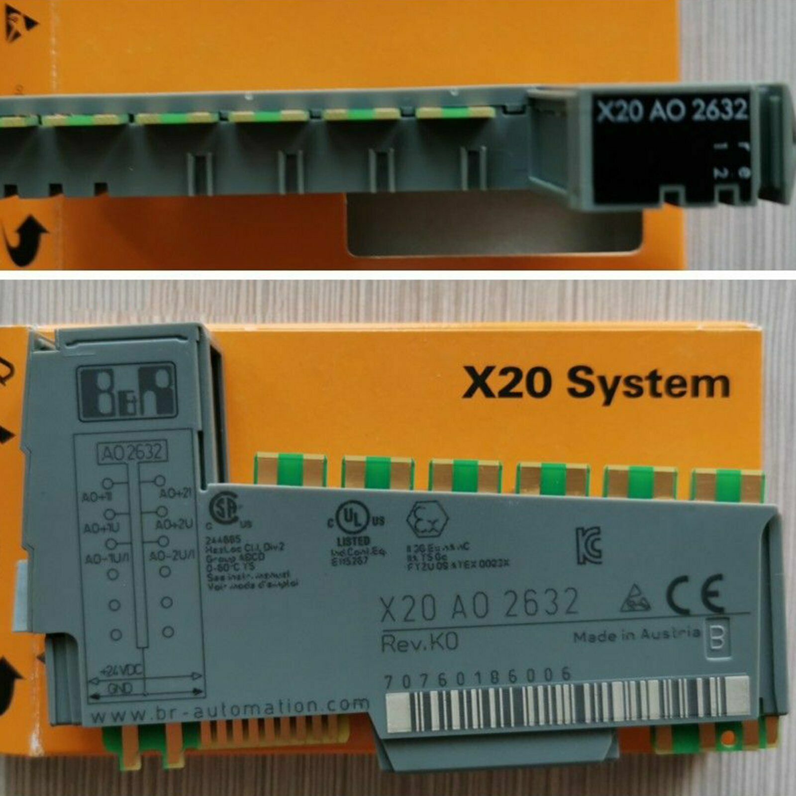 new 1PC  For B&R X20AO2632 module X20 AO 2632 In Box