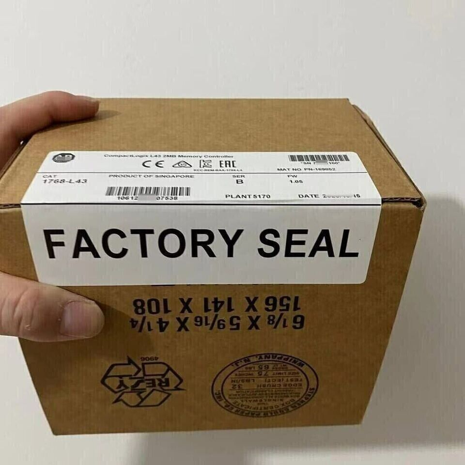 CompactLogix L43 Controller PLC 1768L43 - NEW FACTORY SEALED AB