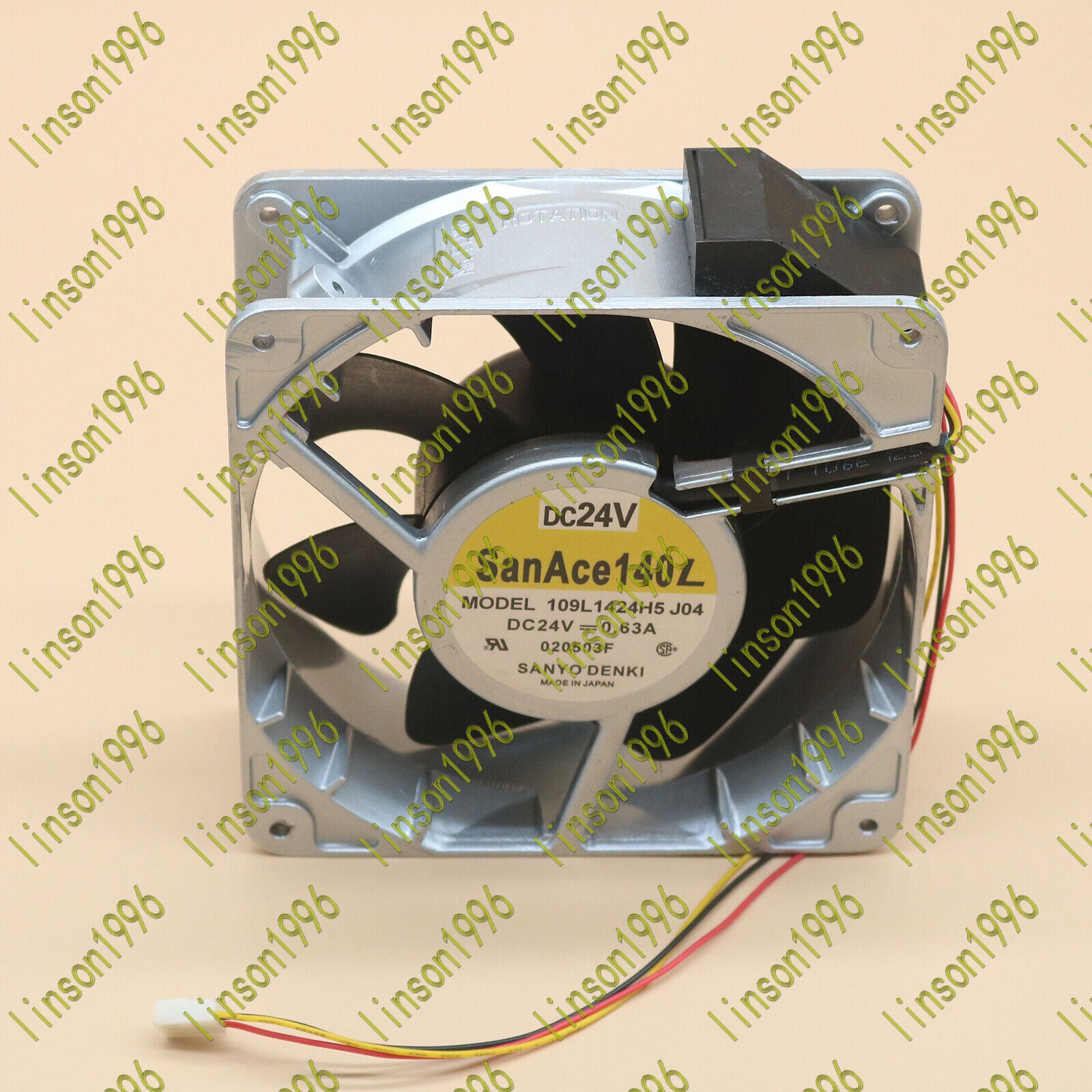 new  109L1424H5J04 For SANYO San Ace140L 24V 0.63A cooling fan Fast Delivery SANYO