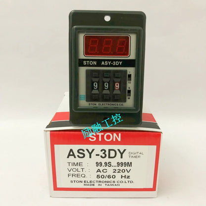 1PCS ASY-3DY 220VAC time relay