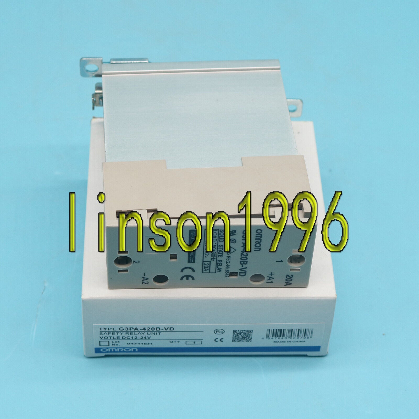OMRON G3PA-420B-VD 12-24VDC Solid State Relay - OMRON