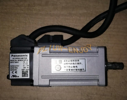 new ONE Panasonic AC Servo Motor MSMD012P1N - PANASONIC