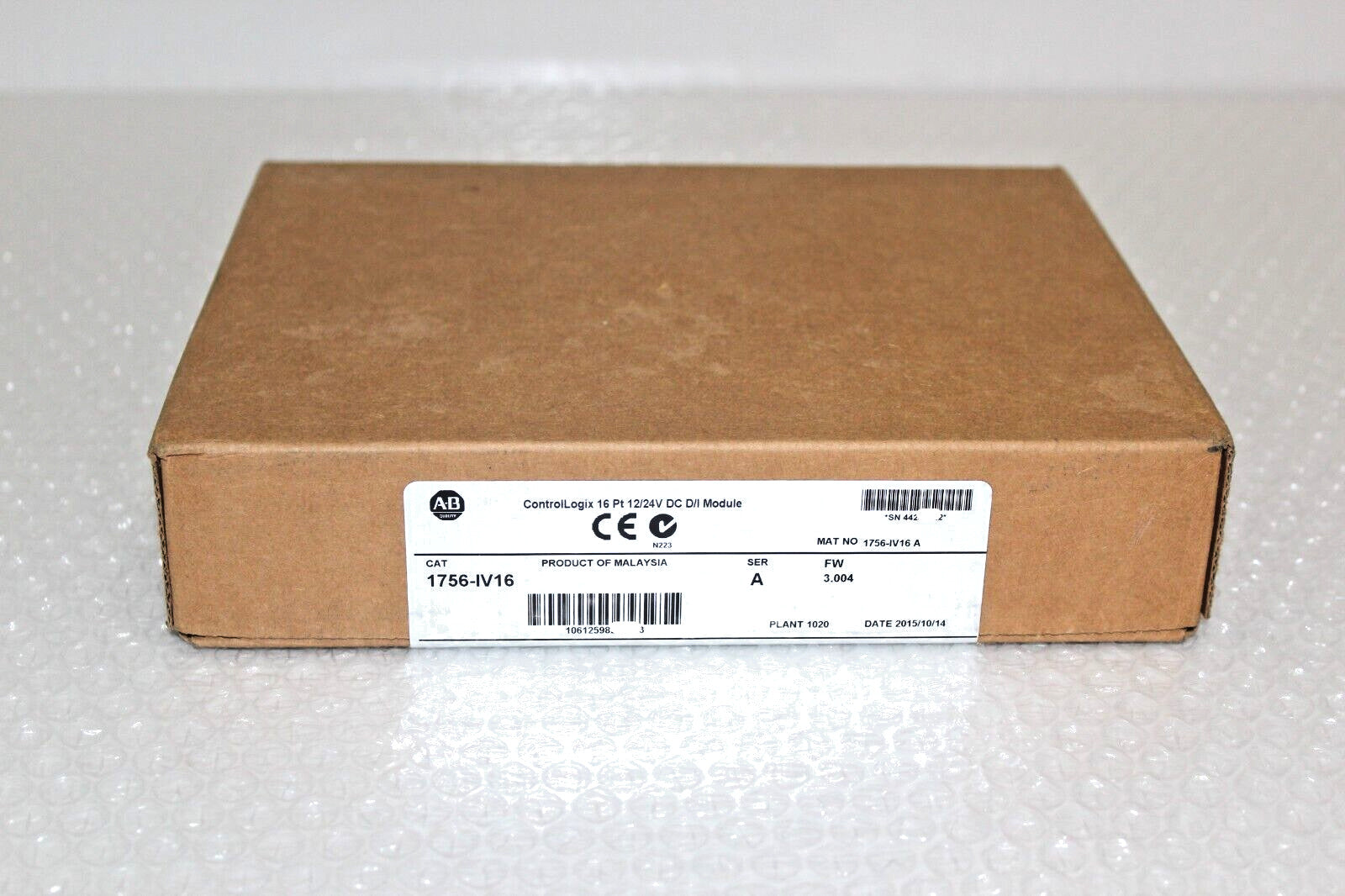 Factory Sealed Allen Bradley 1756-IV16 Module - ALLEN BRADLEY