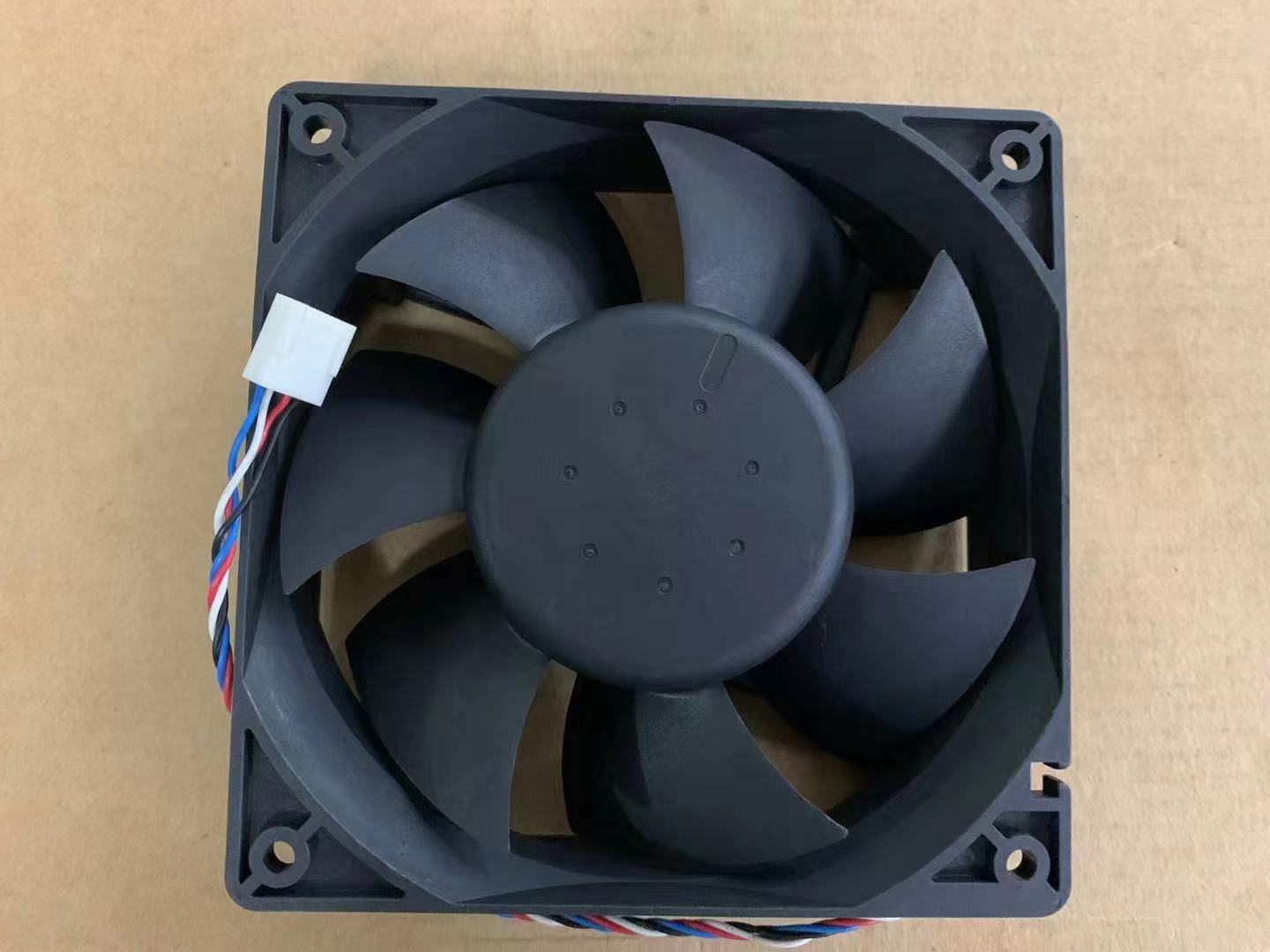 used Delta AFC1212DE 12038 12cm 120mm DC 12V 1.6A pwm Ball Fan Thermostat