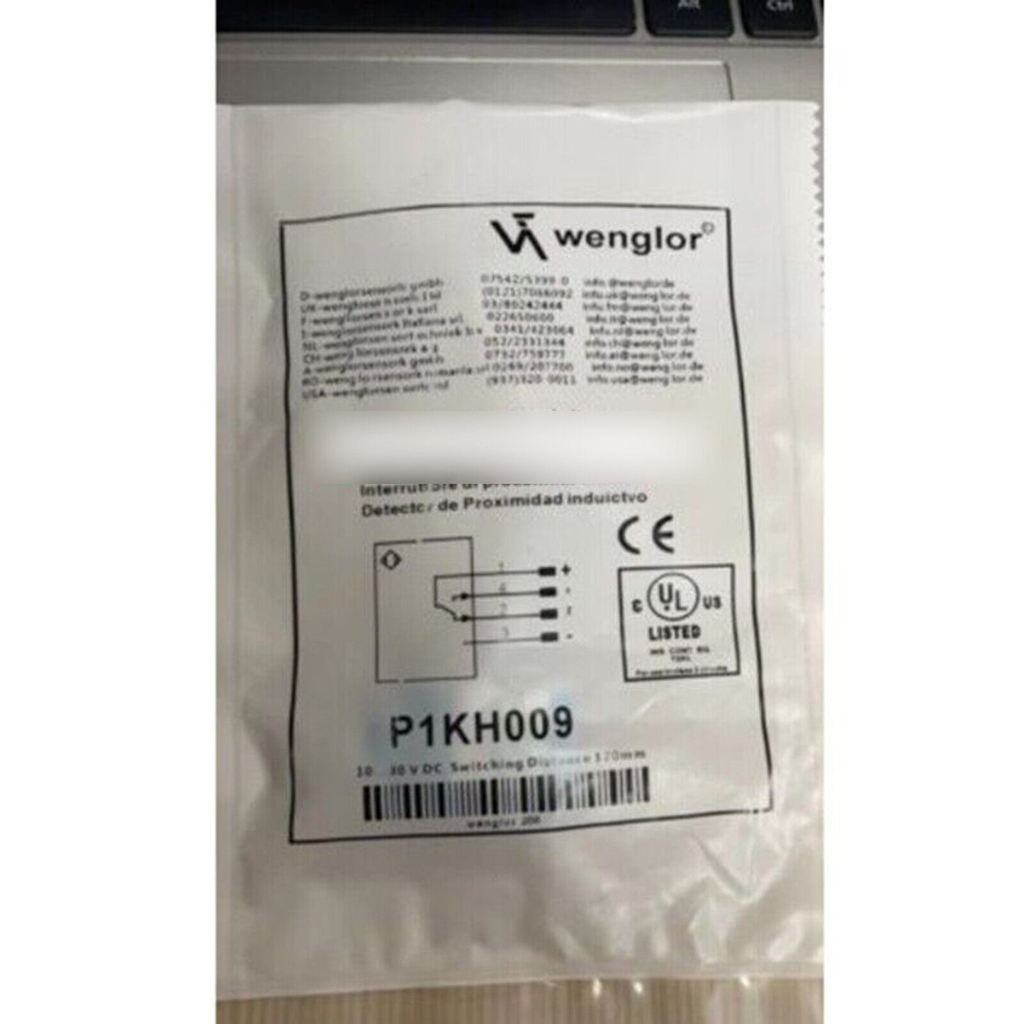 WENGLOR P1KH009 Photoelectric Sensor - WENGLOR