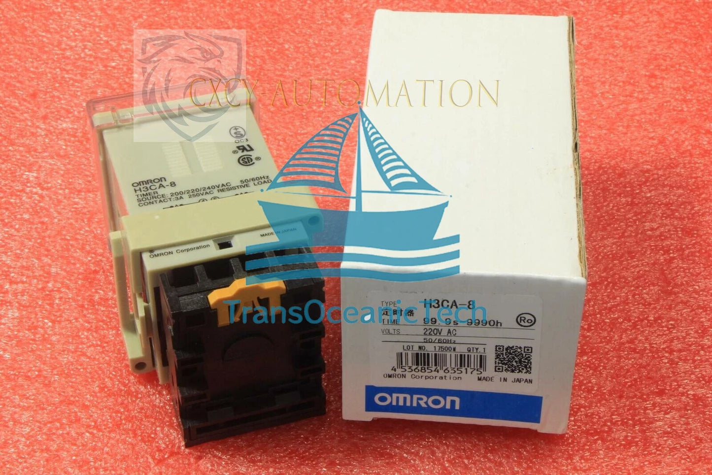 OMRON Timer H3CA-8 H3CA8 200/220/240VAC