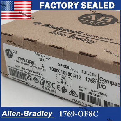 1PC NEW 1769-OF8C Ser A CompactLogix 8 Pt Current Module Allen-Bradley - ALLEN-BRADLEY