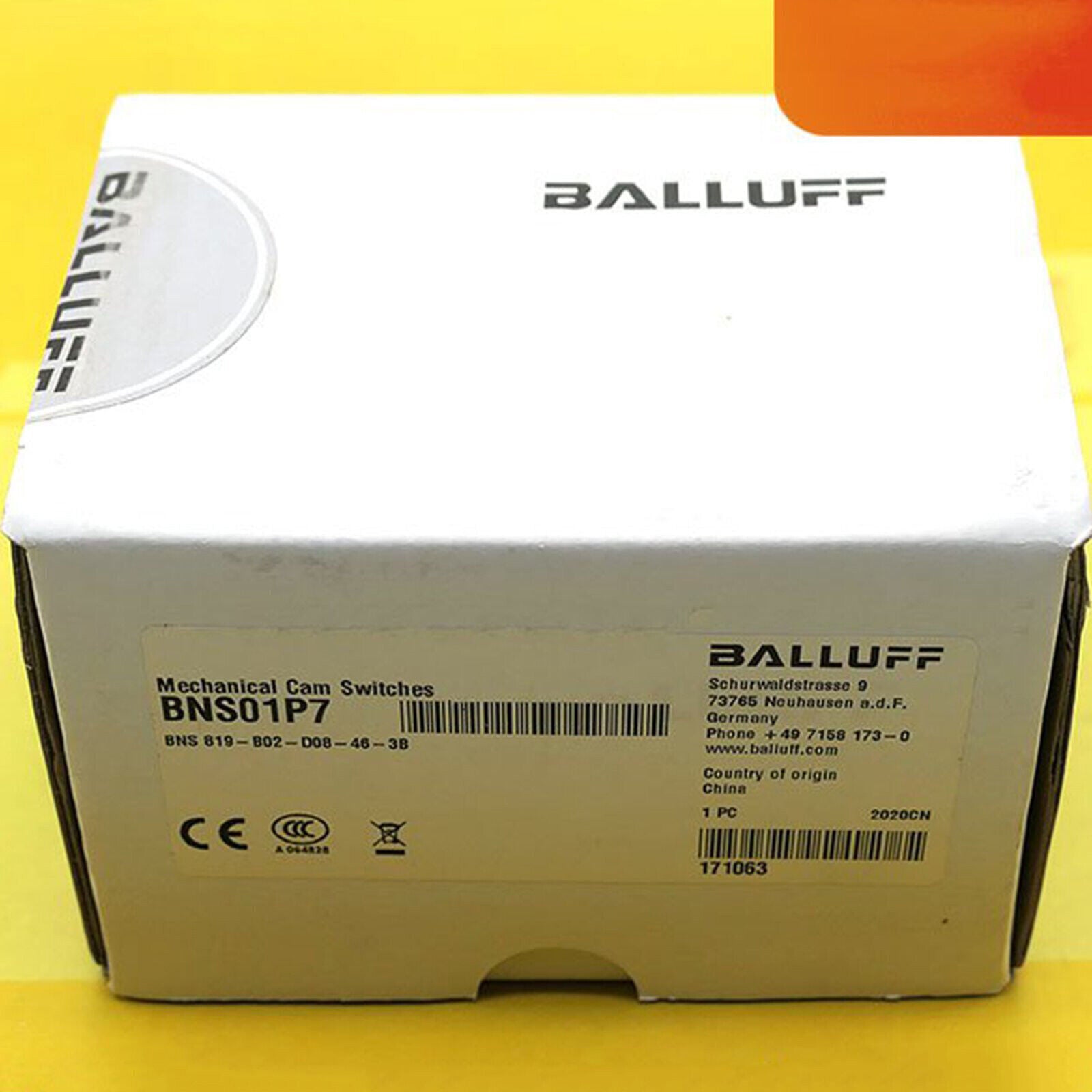 1 PC BALLUFF BNS 819-B02-D08-46-3B Limit Switch - BALLUFF