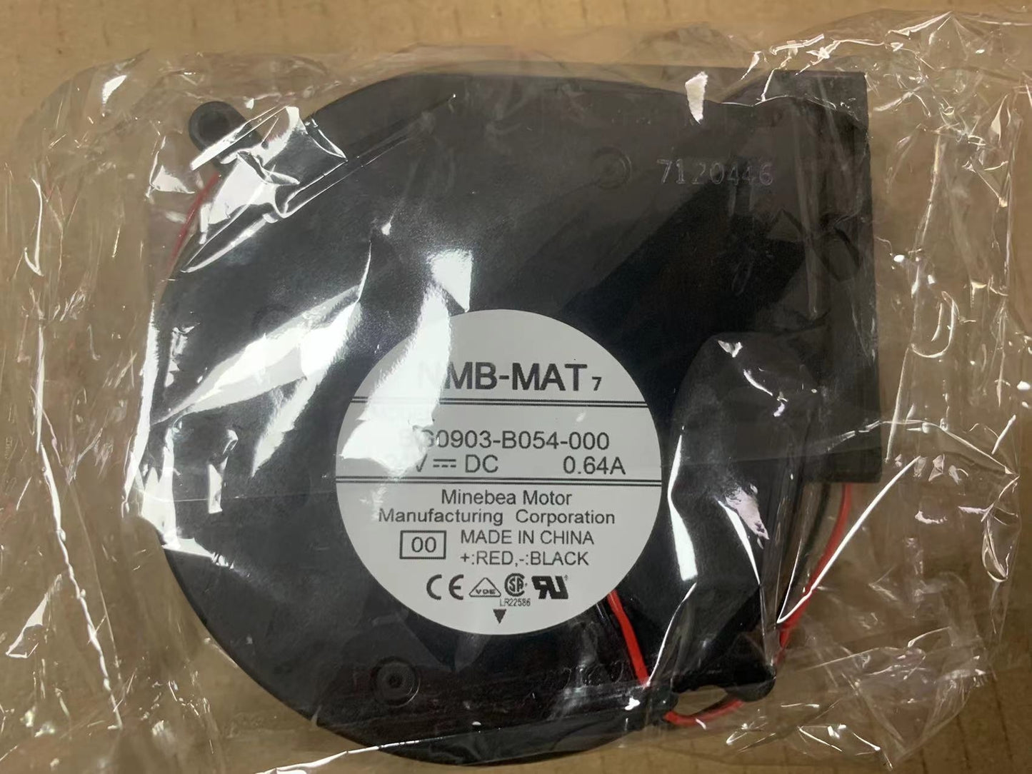 new NMB turbo blower BG0903-B054-000 24V 0.64A
