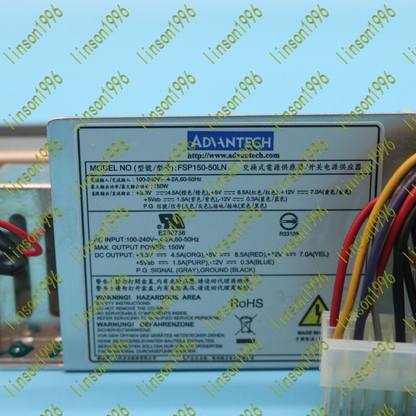 used ONE  Advantech FSP150-50LN power module Tested Fast