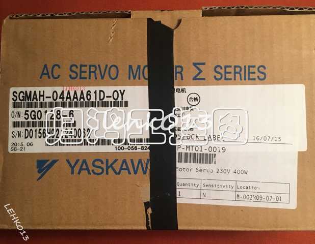 1PS New SGMAH-04AAA61D-OY Servo Motor - KOEED