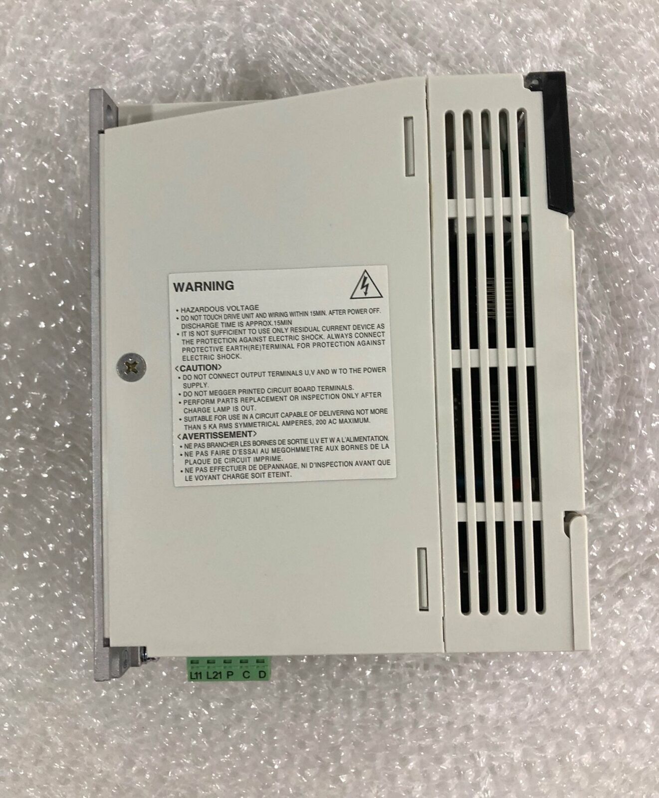 Mitsubishi MR-J2S-10CP-S084 AC Servo Drive Tested Good Condition - MITSUBISHI