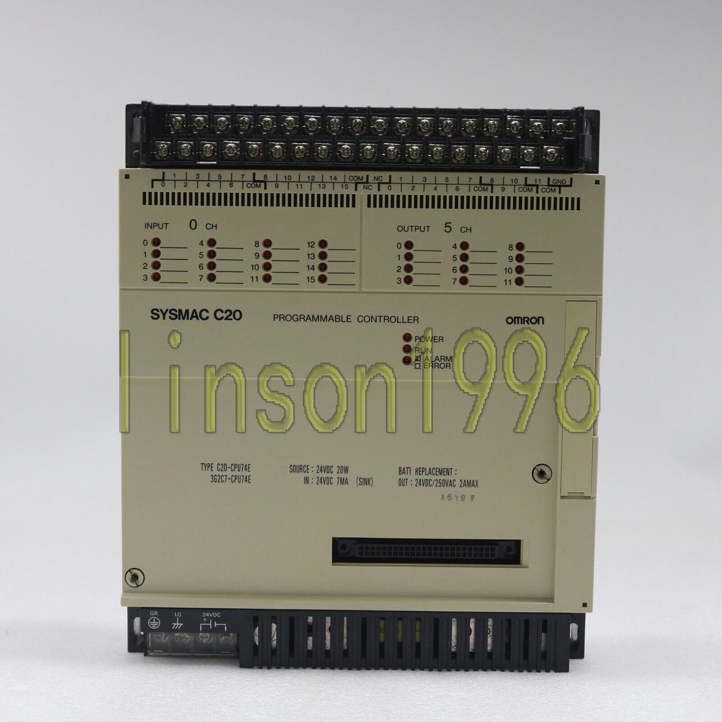 Omron CPU74E - tested and in good condition - OMRON