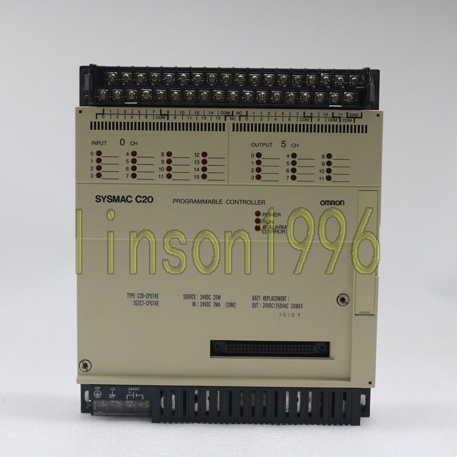 Omron CPU74E - tested and in good condition - OMRON