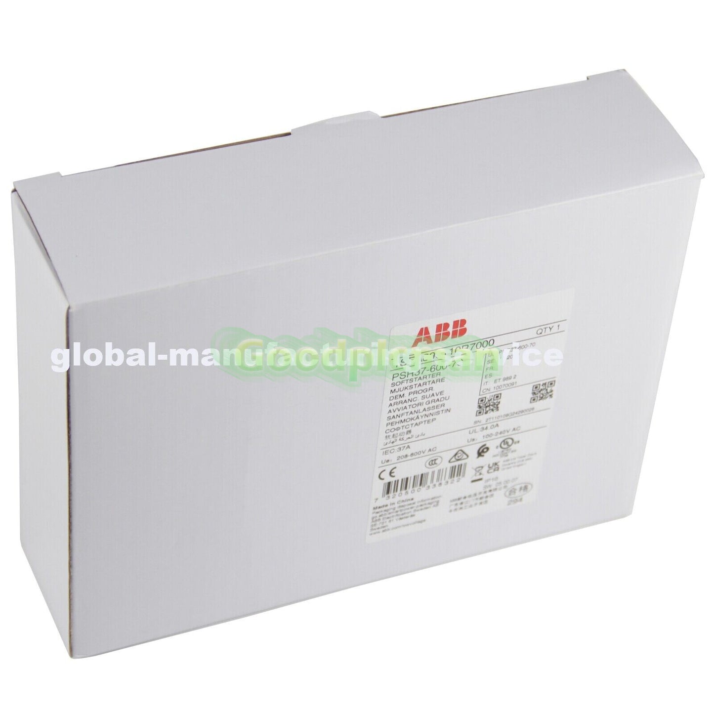 ABB PSR37-600-70 1SFA896110R7000 Soft Starter 37A 18.5kw