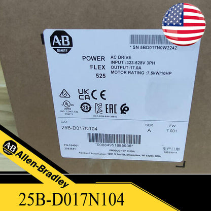 Allen-Bradley PowerFlex 525 AC Drive - ALLEN-BRADLEY