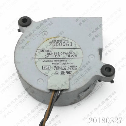 NMB BM4515-04W-B46 4515 DC12V 0.27A 4.5CM Turbo Cooling Fan