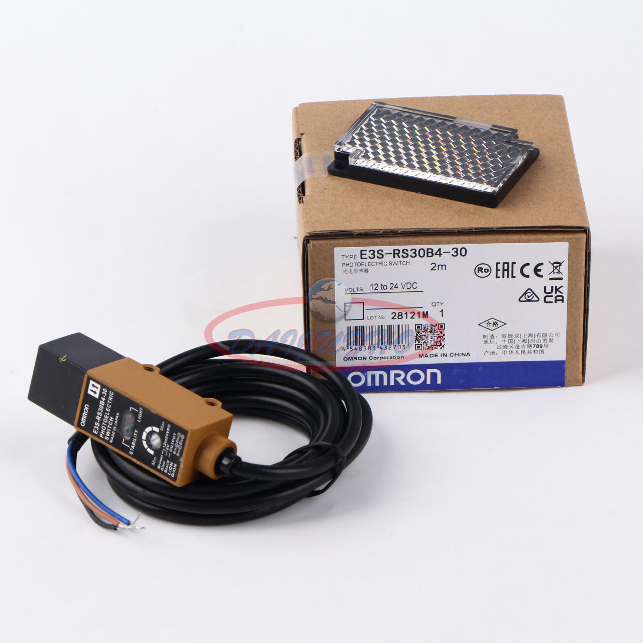 OMRON 1-PC Photoelectric Switch E3S-RS30B4-30 - OMRON