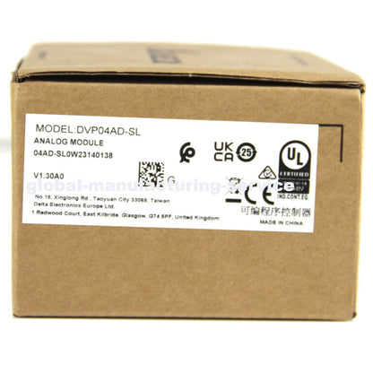 Delta DVP04ADSL - High-Speed Analog Input Module - 1 Piece - DELTA