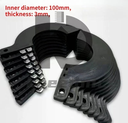 10X for Excavator Skid Steer 3mm Thickness Detachable Bucket Pin Shim Kit 100mm