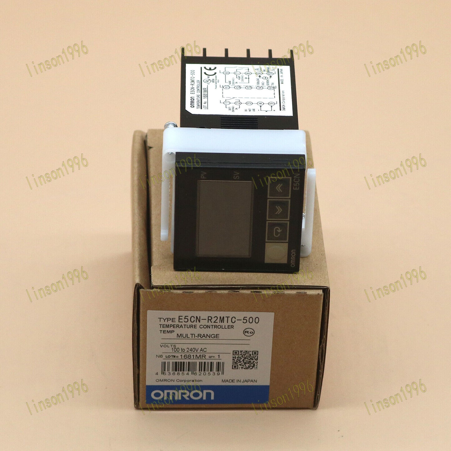 Digital Omron Temperature Controller E5CN-R2MTC-500 100-240VAC - DIGITAL