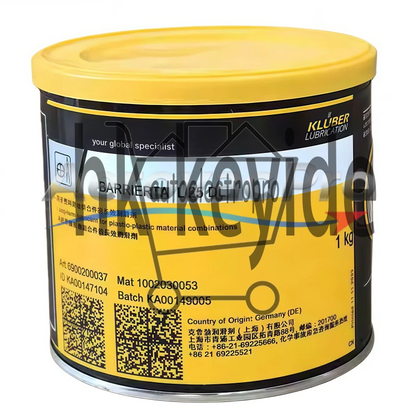 1Pcs KLUBER Lubrication BARRIERTA L 25 DL Grease 1Kg (2.2 LB) SAFE RELIABLE
